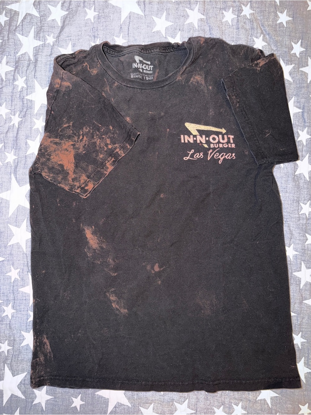 In N Out Las Vegas Short Sleeve Tee - Black